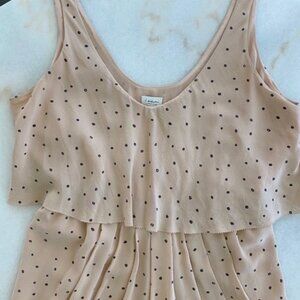 J. Babaton 100% Silk Polka Dot Dress (Size XS)